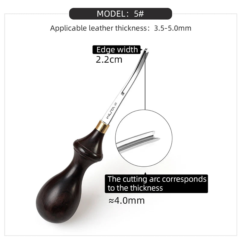 Leather Edge Beveler PRO Skiving Craft Work Tools