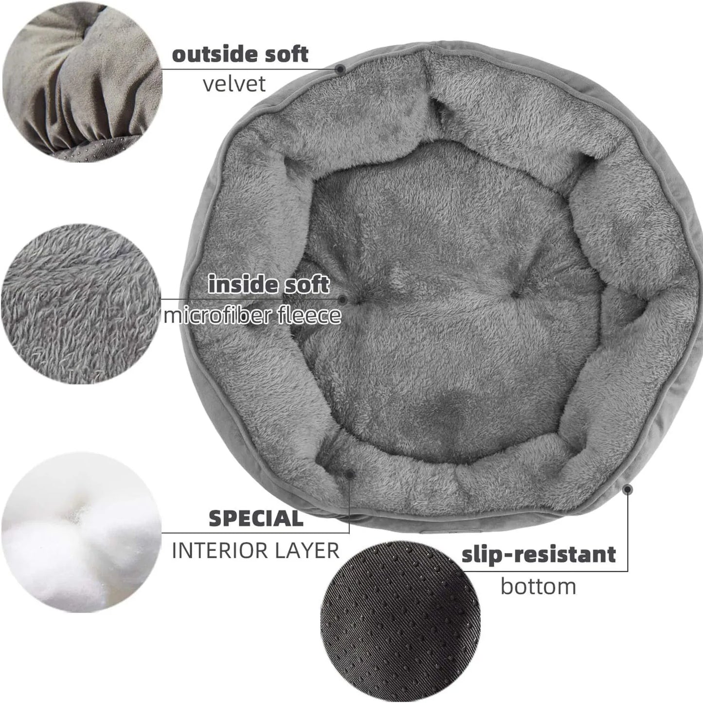 Pet Bed, Soft, Water Resistant