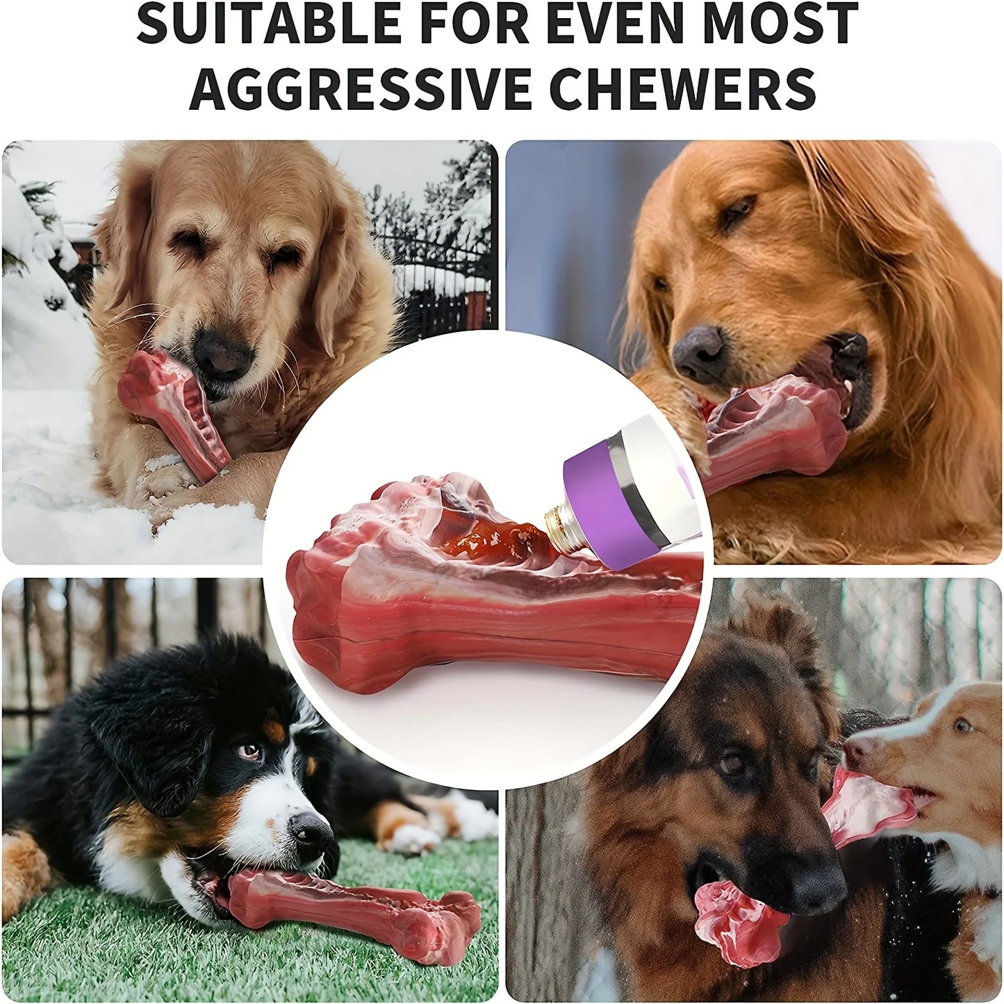 Dogs toys for powerful chewing