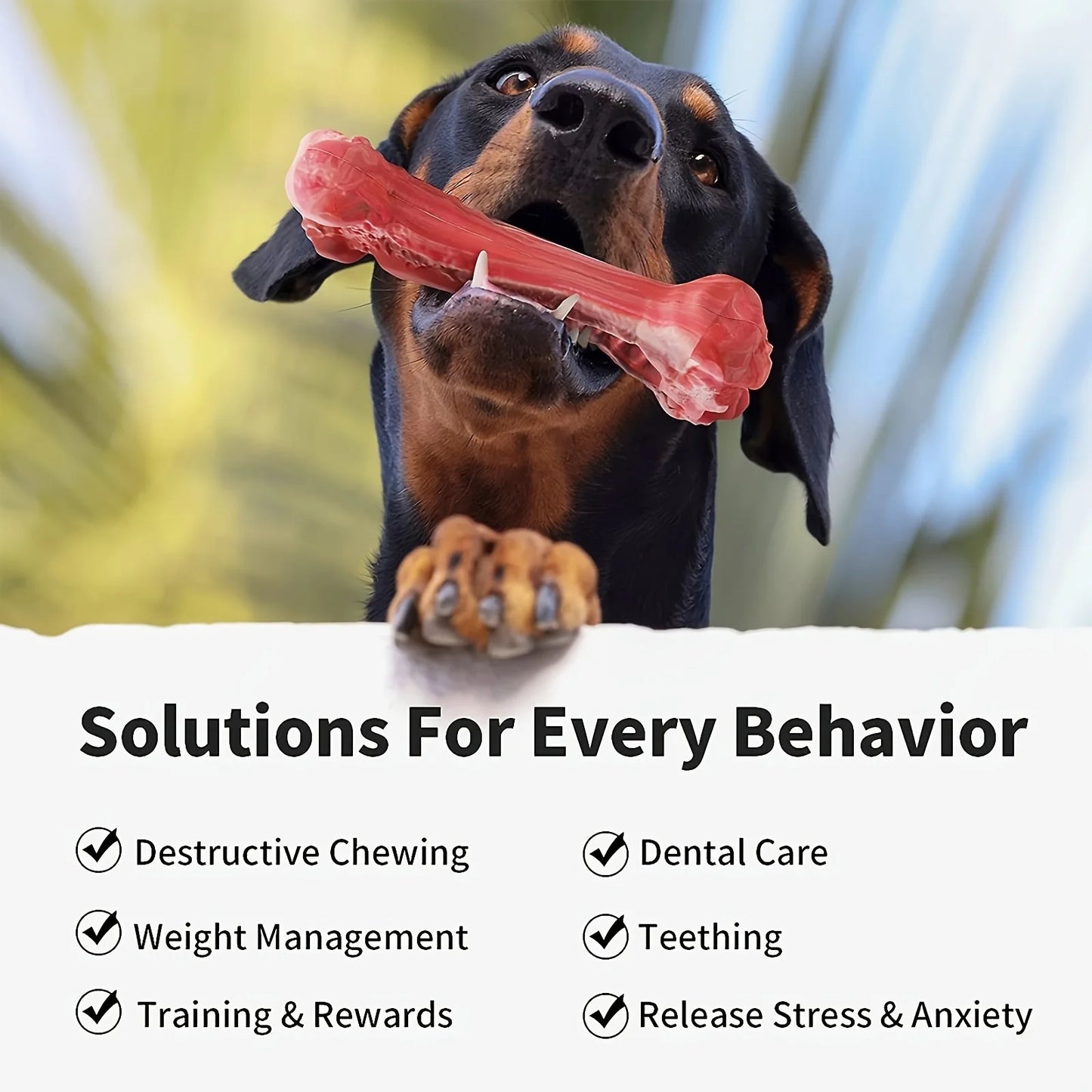 Dogs toys for powerful chewing