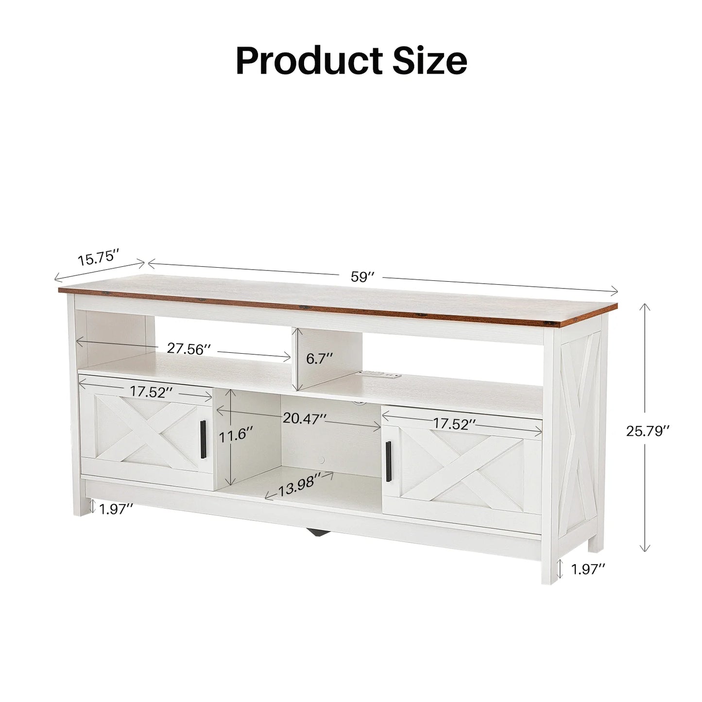 TV Stand for Up to 65 inches