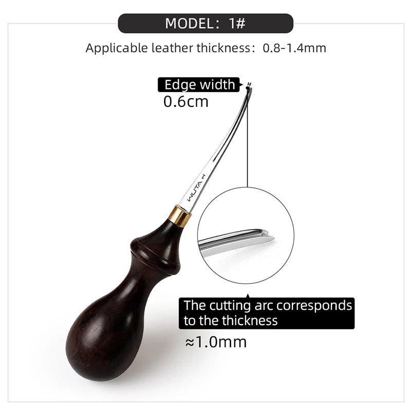 Leather Edge Beveler PRO Skiving Craft Work Tools