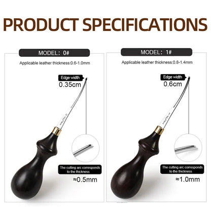 Leather Edge Beveler PRO Skiving Craft Work Tools