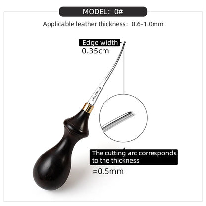 Leather Edge Beveler PRO Skiving Craft Work Tools