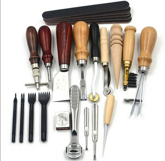 Professional Leather craft Tool Kit