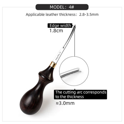 Leather Edge Beveler PRO Skiving Craft Work Tools