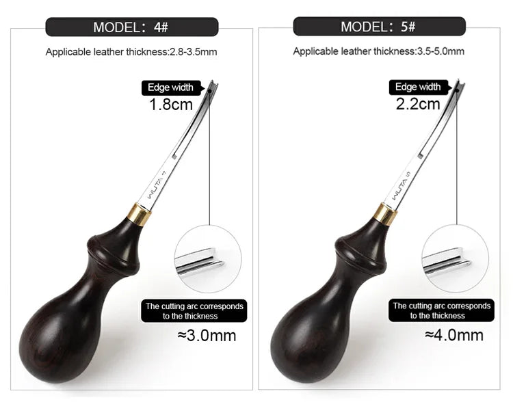 Leather Edge Beveler PRO Skiving Craft Work Tools