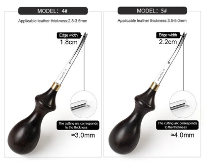 Leather Edge Beveler PRO Skiving Craft Work Tools