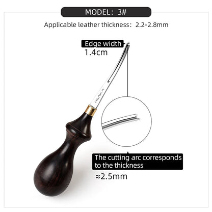 Leather Edge Beveler PRO Skiving Craft Work Tools