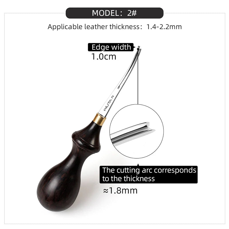 Leather Edge Beveler PRO Skiving Craft Work Tools