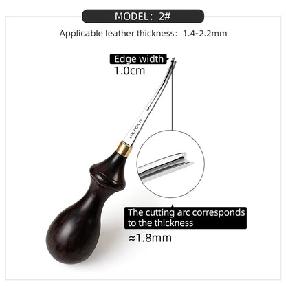 Leather Edge Beveler PRO Skiving Craft Work Tools