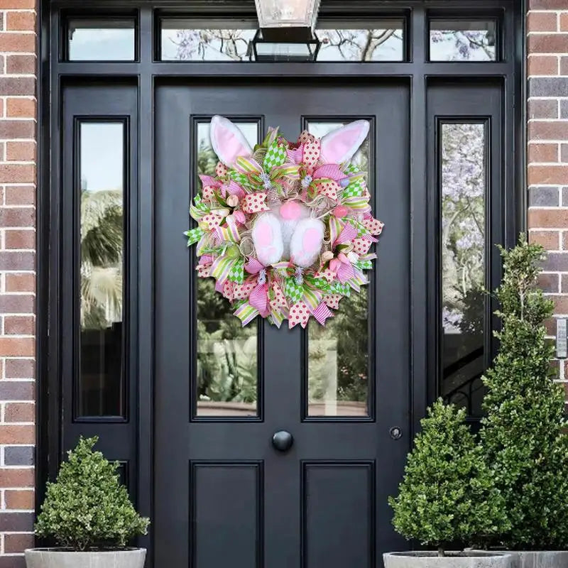 Easter Bunny Wreaths for Front Door