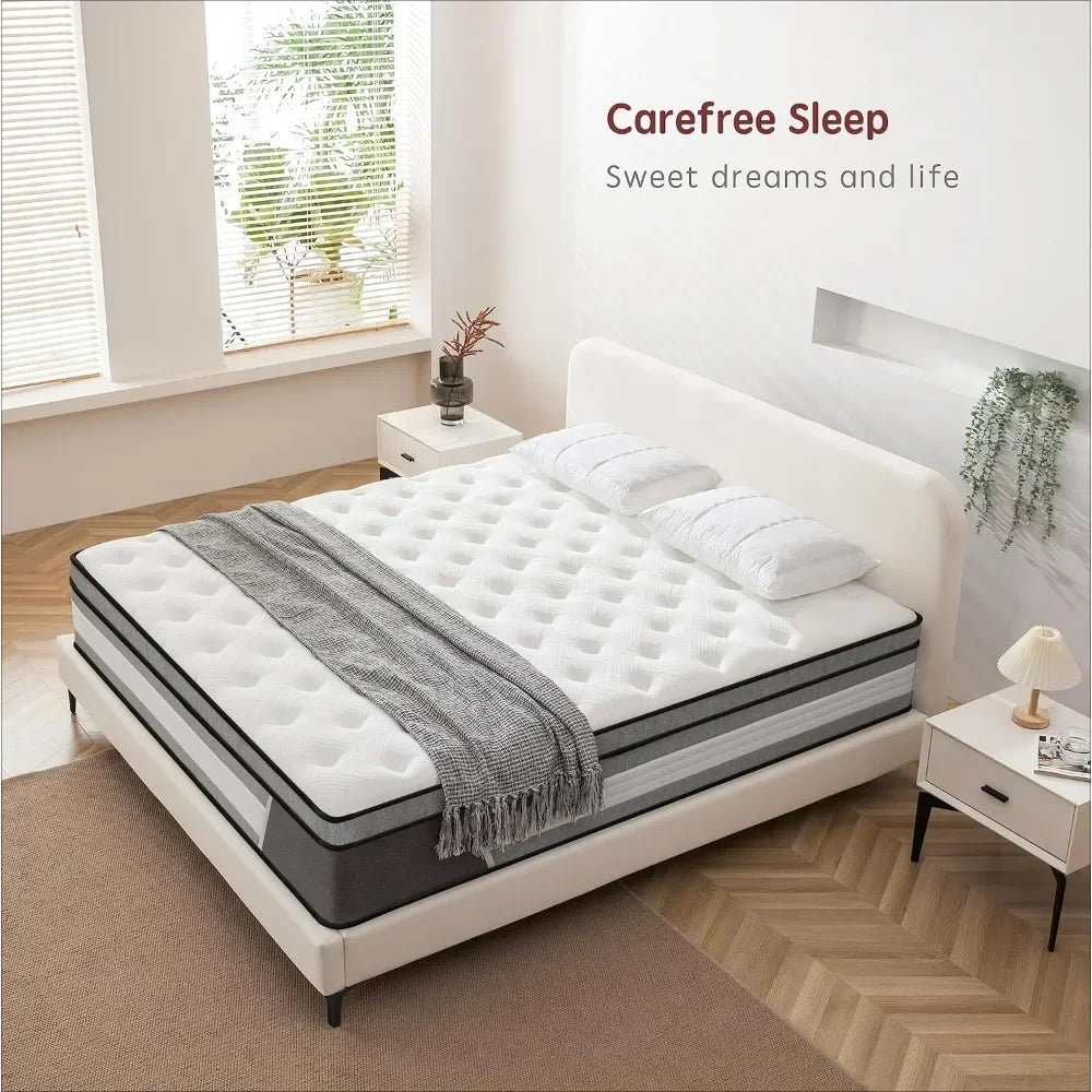 King Mattress, Innerspring Hybrid Mattress