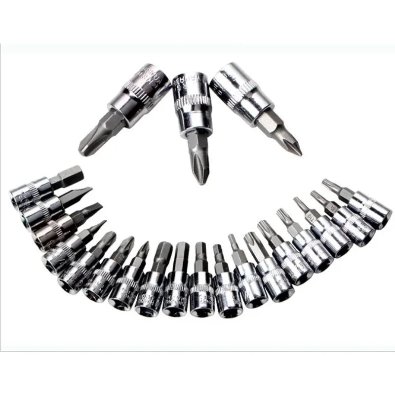 1/4 Inch Drive Socket Ratchet Wrench Set