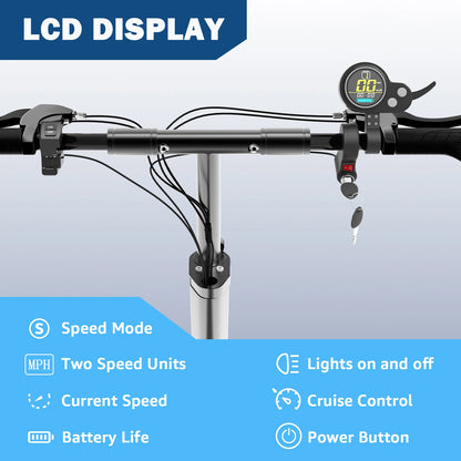 1600W/3200W Adults Electric Scooter, Folding and Portable