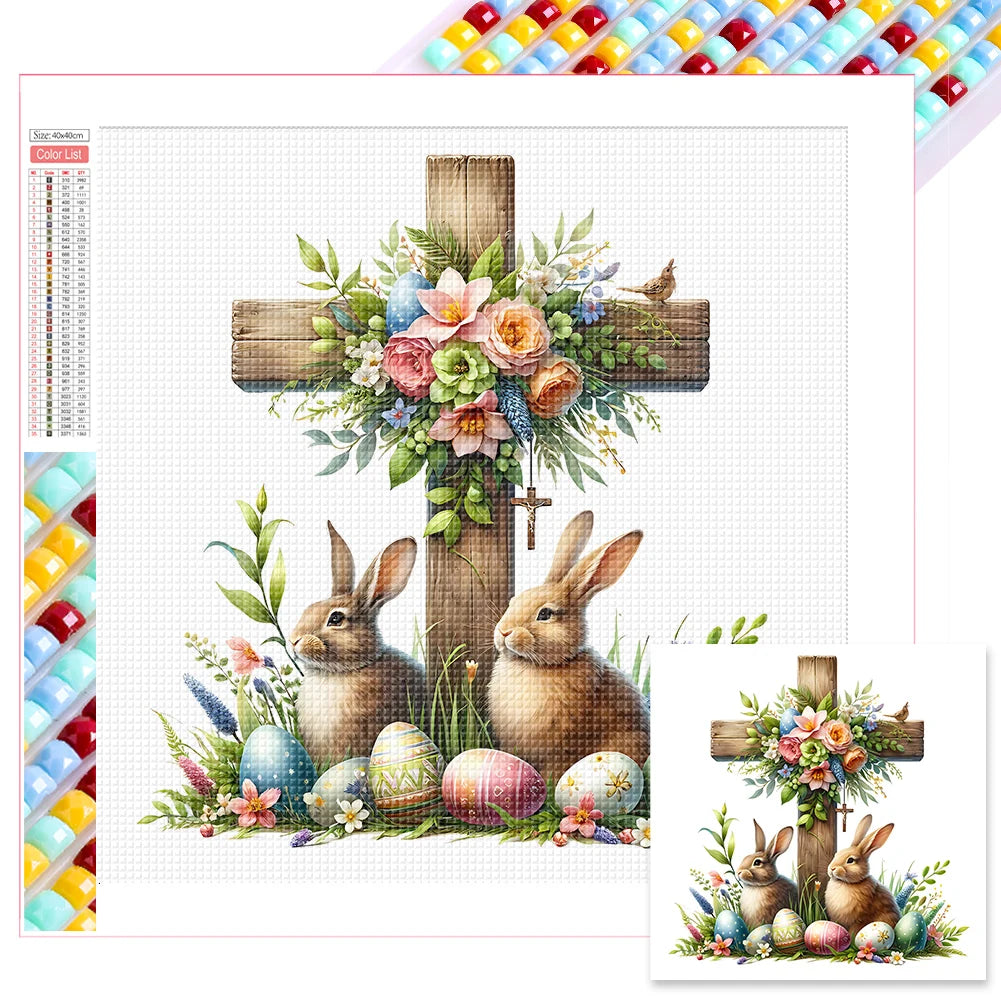 Full Square Drill Diamond Painting Kit for Easter