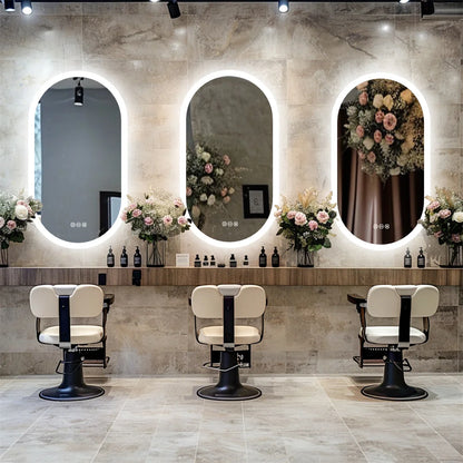 Mirror Backlit, Waterproof Light, Touch Screen, Frameless, Vanity
