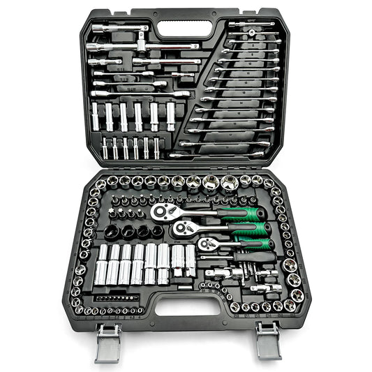 1/2 1/4 3/8 Inch Socket Ratchet Wrench Set,