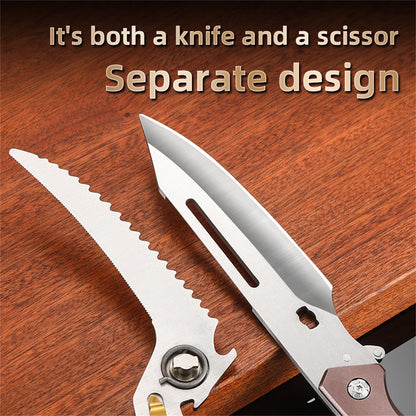 Heavy Duty - Chicken and Meat Cutting - Stainless Food Scissors