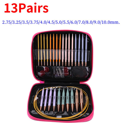 Bamboo Circular Knitting Needles Interchangeable