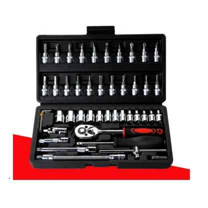 1/4 Inch Drive Socket Ratchet Wrench Set