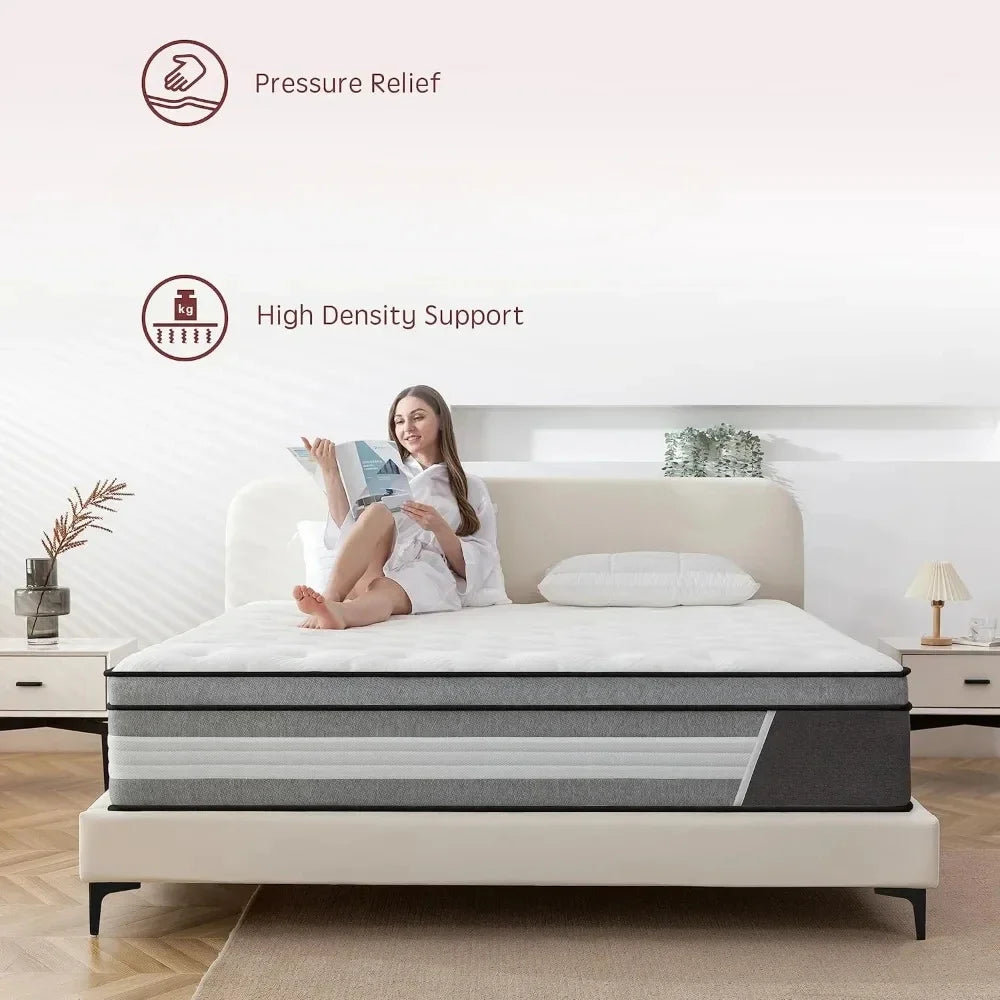King Mattress, Innerspring Hybrid Mattress