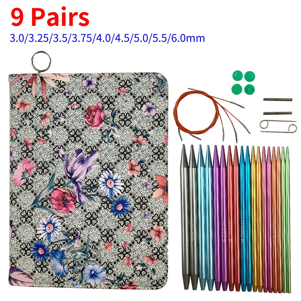 Bamboo Circular Knitting Needles Interchangeable