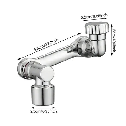Faucet Extender 1080-Degree Swivel Robotic Arm