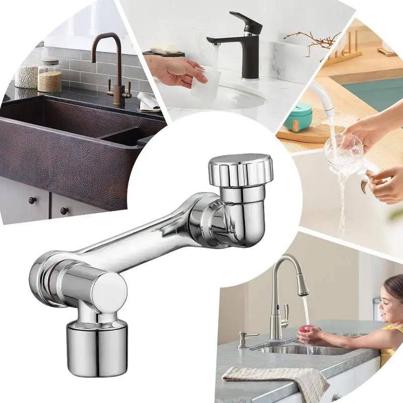 Faucet Extender 1080-Degree Swivel Robotic Arm