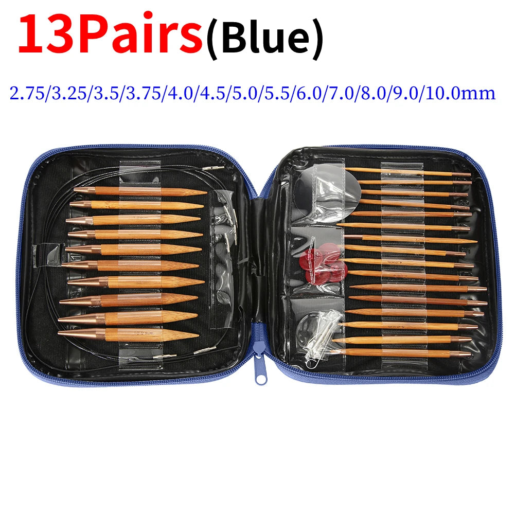 Bamboo Circular Knitting Needles Interchangeable